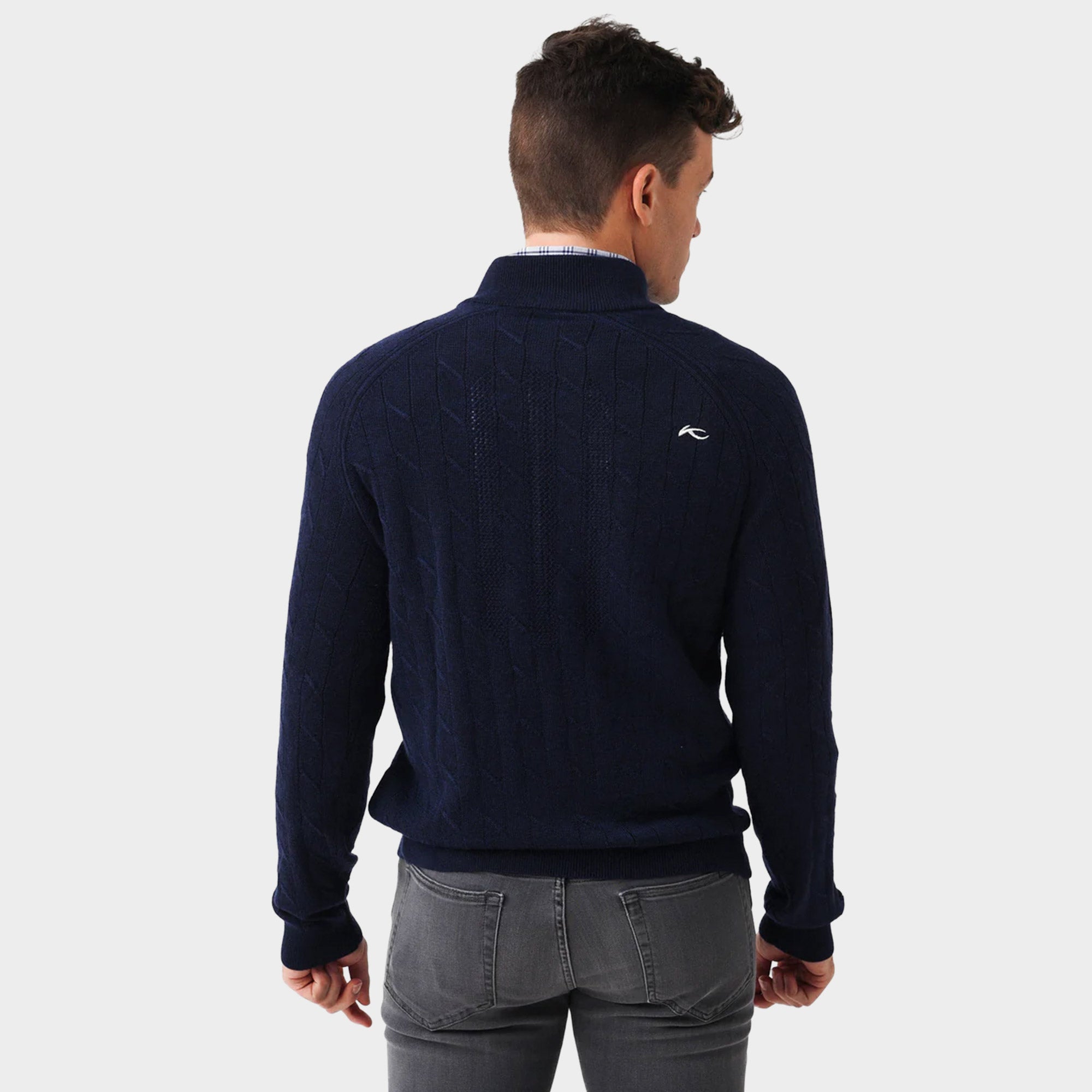 Club Half-Zip Cable Knit by KJUS